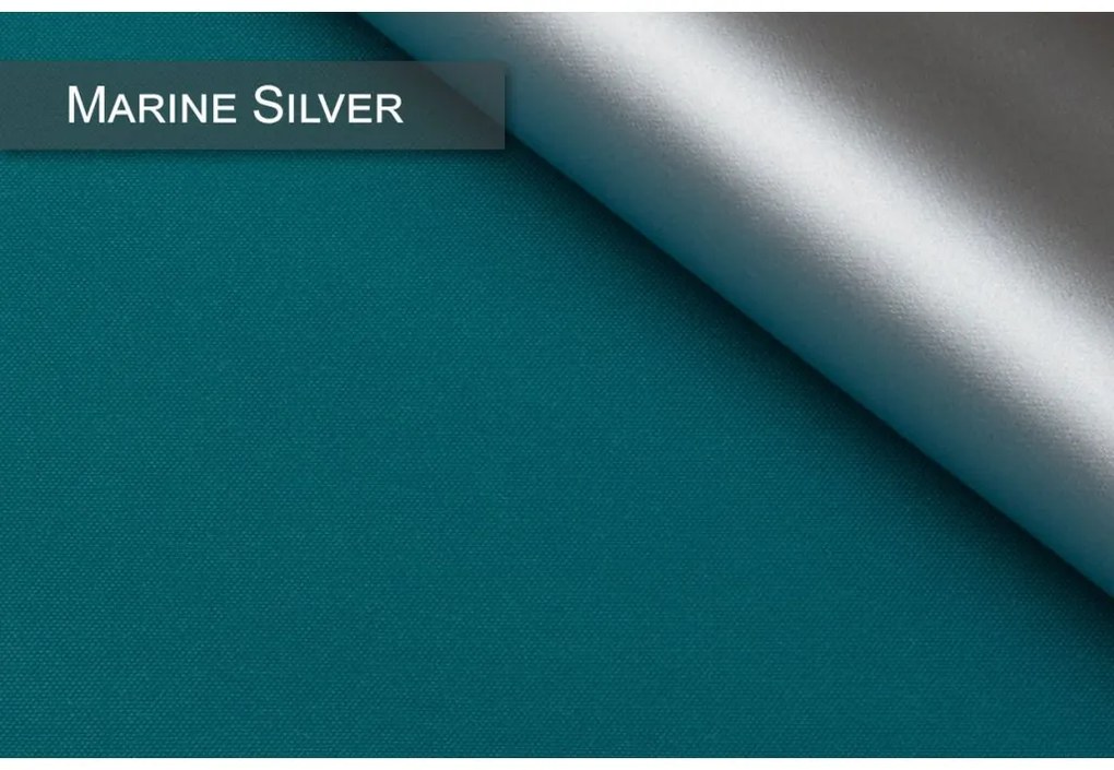 Dekodum Neinvazívna termoizolačná roleta Marine Silver Šírka (cm): 100, Dĺžka (cm): 150, Farba mechanismu: Biela
