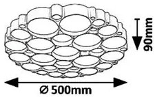 Rabalux ANDELA LED stropné svietidlo 6039