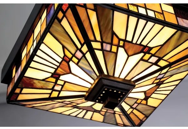 Elstead QZ-INGLENOOK-F - Vonkajšie stropné svietidlo INGLENOOK 2xE27/60W/230V IP44