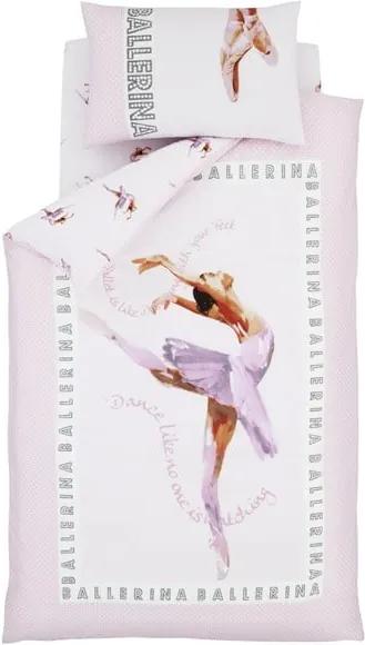 Detské obliečky Catherine Lansfield Ballerina, 135 × 200 cm