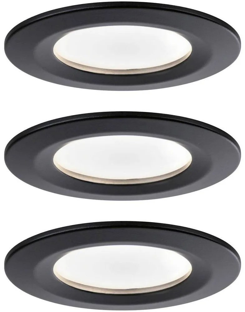 Paulmann 94473 - SADA 3xLED/6W IP44 Kúpeľňové podhľadové svietidlo NOVA 230V