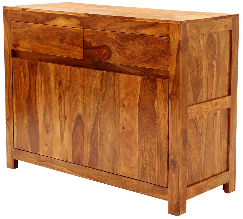 furniture-nabytek.cz - Komoda masiv z dřeva palisandr 120x90x45