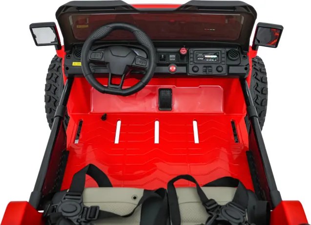 Elektrické autíčko Extreme Sport 4x4 červené