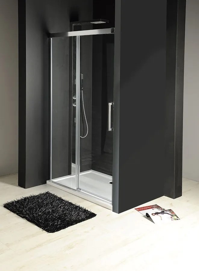 GELCO - FONDURA posuvné dveře 1200mm, čiré sklo (GF5012)