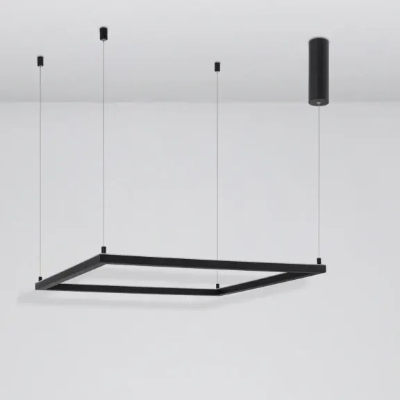 LED luster Eterna 75 čierne
