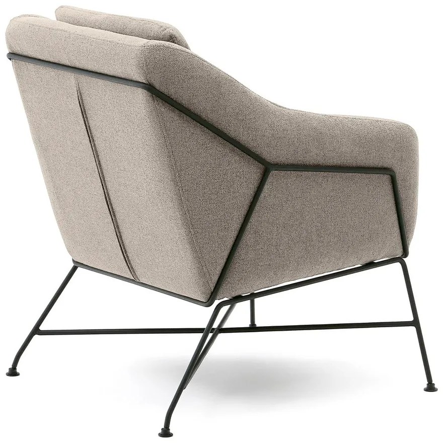 Béžové kreslo Brida – Kave Home