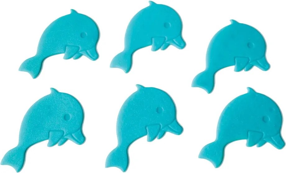 Detská protišmyková podložka do vane 12x8 cm Dauphins – Spirella