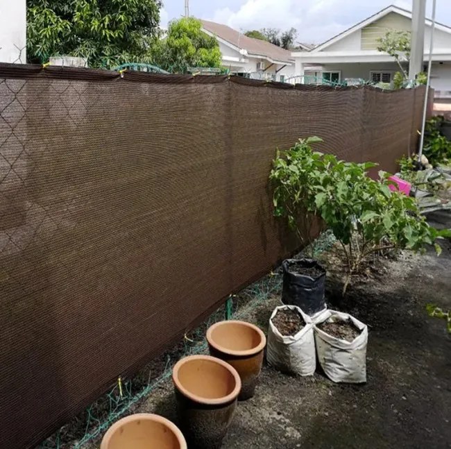Balkónový / plotový kryt 2,5x5m, sivý