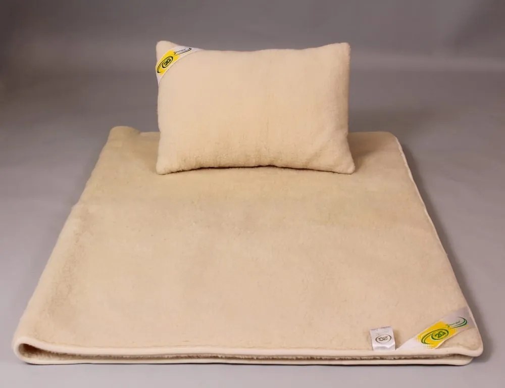 2G Lipov Súprava Merino ovčia vlna - 135x200 / 50x70 cm