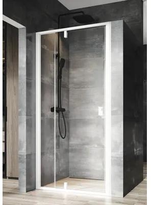 Sprchové dvere do niky RAVAK Nexty NDOP2-110 white/white+Transparent 03OD0101Z1