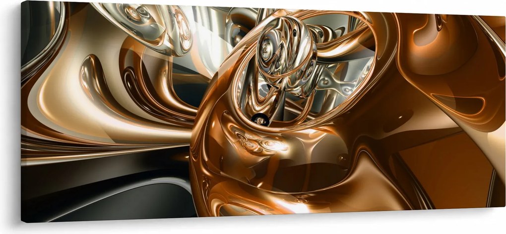 Obraz abstrakcie (120x50 cm)