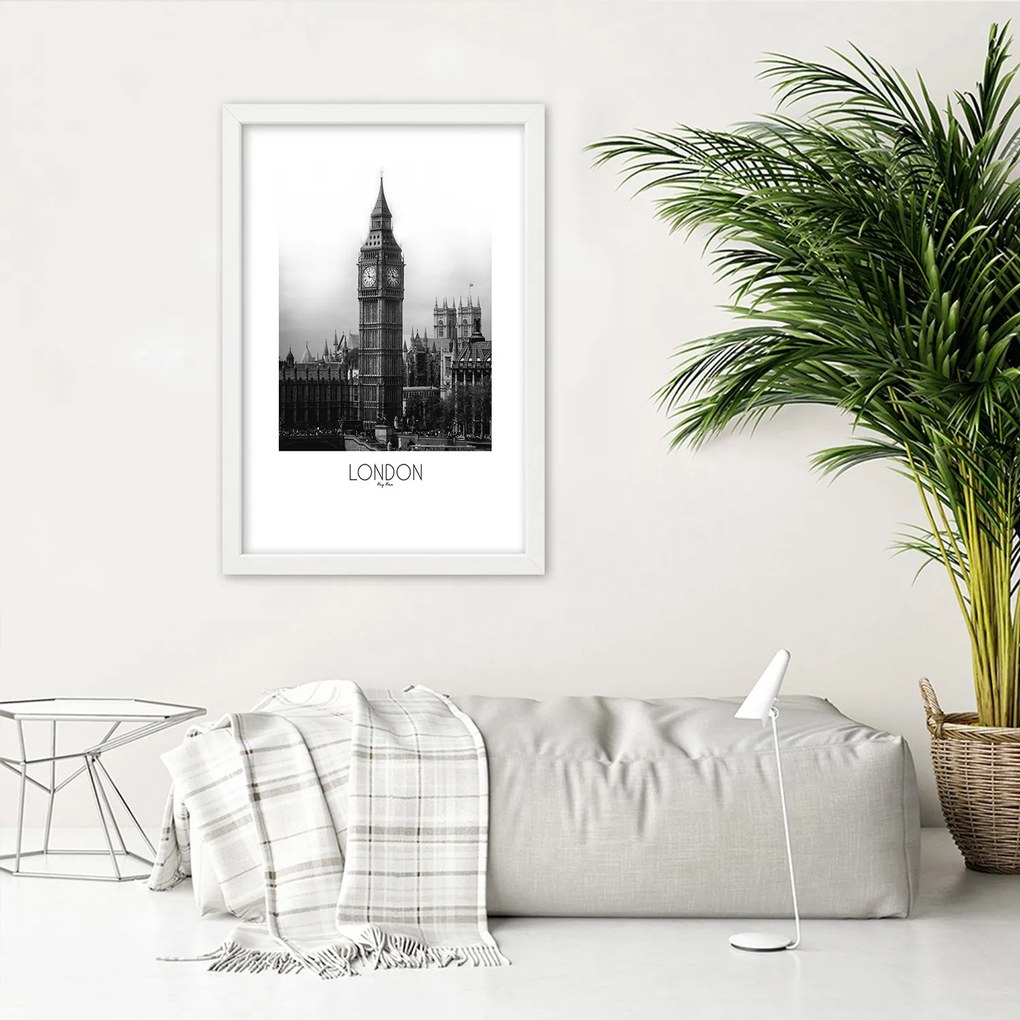 Gario Plagát Legendárny Big Ben Farba rámu: Bez rámu, Rozmery: 30 x 45 cm