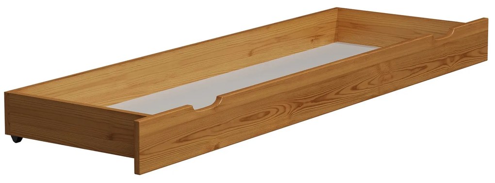 Úložný priestor pod posteľ - 198 cm Orech