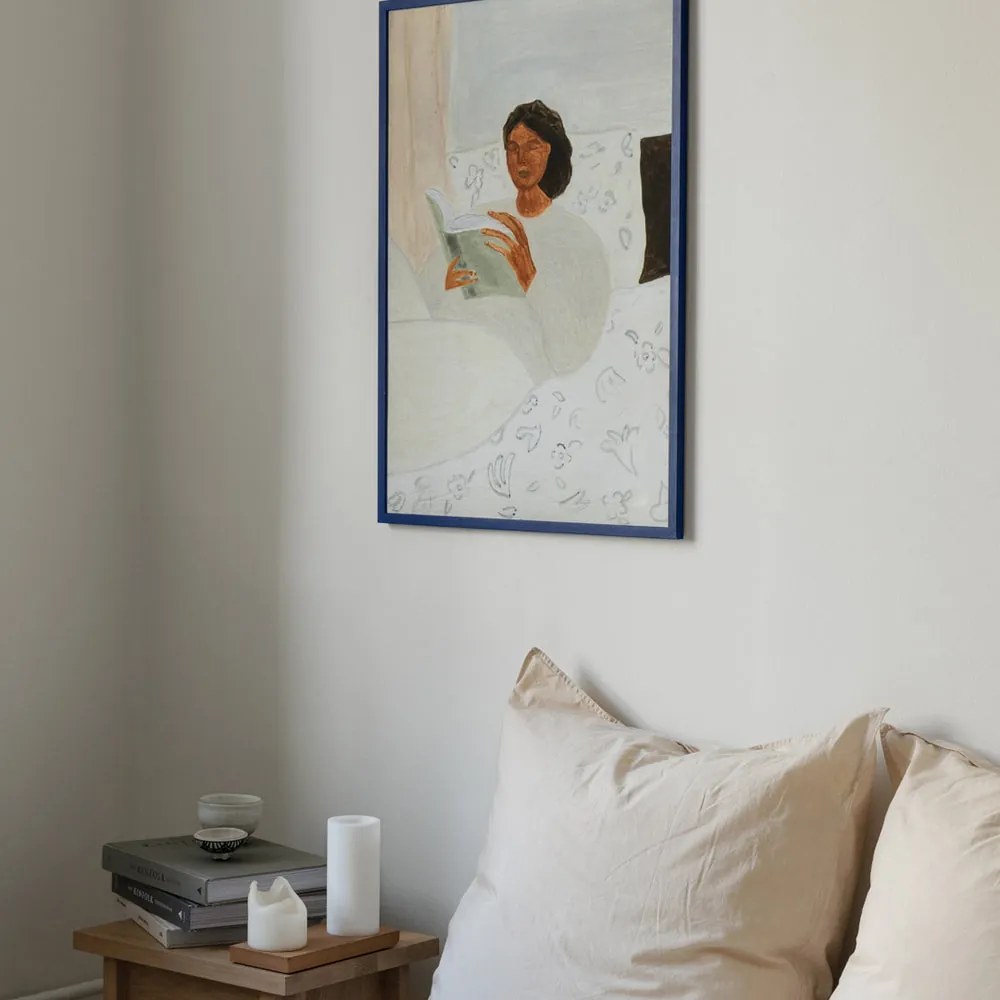 The Poster Club Plagát Morning Read by Isabelle Vandeplassche 50x70