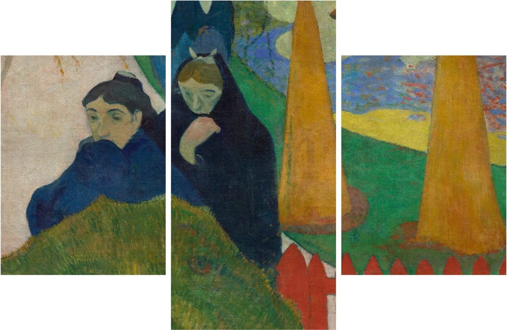 Obraz - Paul Gauguin, Arlésiennes (Mistral) , reprodukcia (90x60 cm)