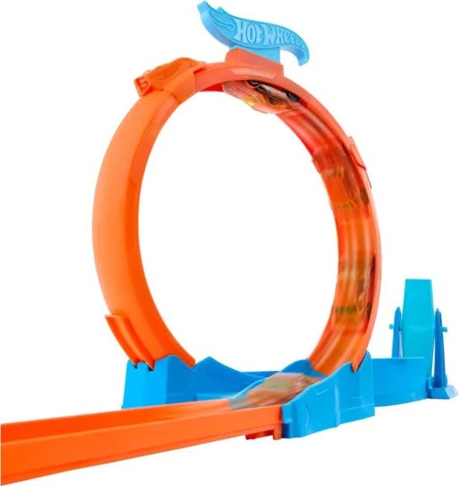 Stavebnica Hot Wheels Track Creator Triple Looping Set Mattel JDW39