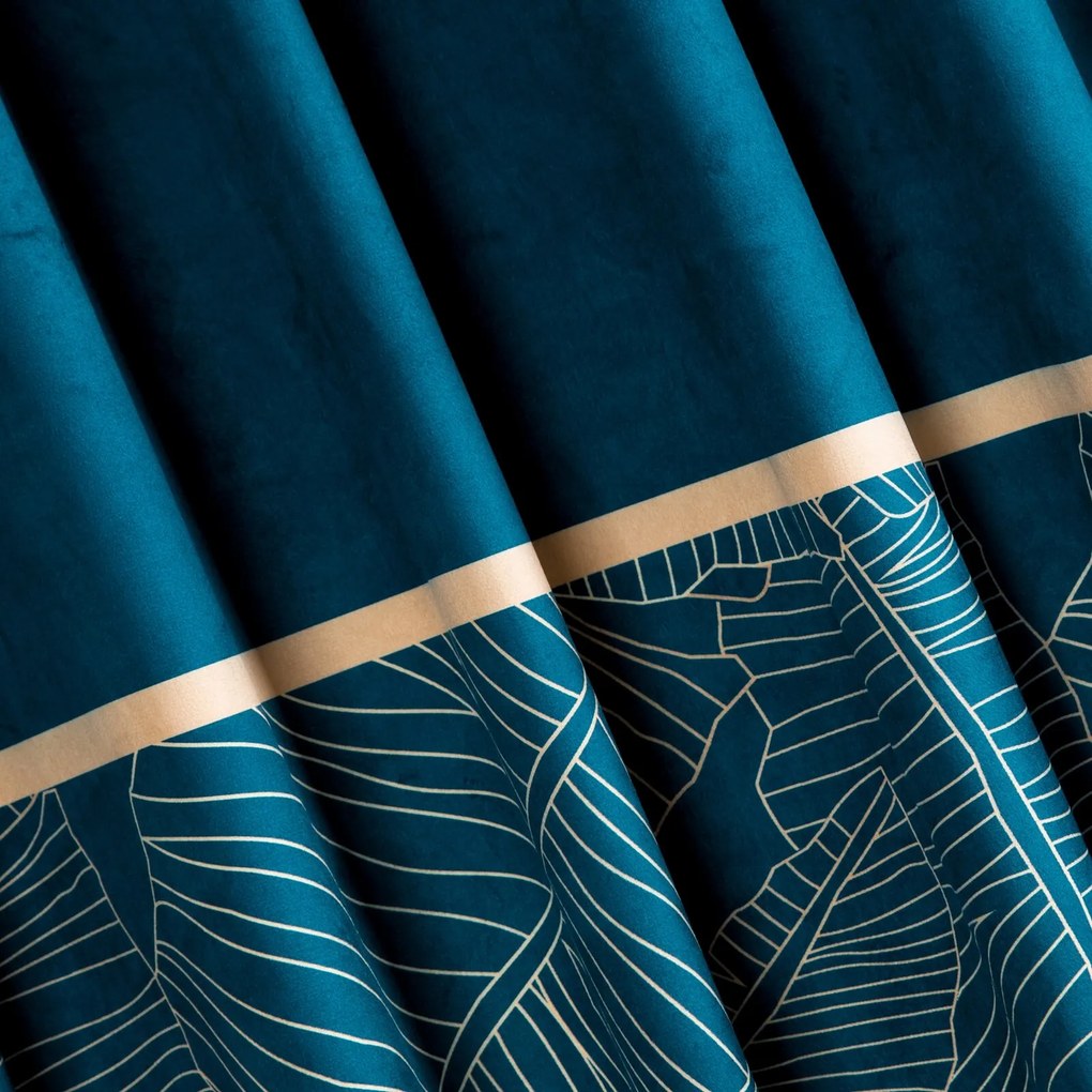 ZATEMŇOVACÍ ZÁVES LIMITED COLLECTION MUSA6 140X270 CM TMAVOMODRÁ