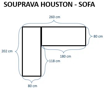 ROJAPLAST Ratanová sedacia súprava HOUSTON