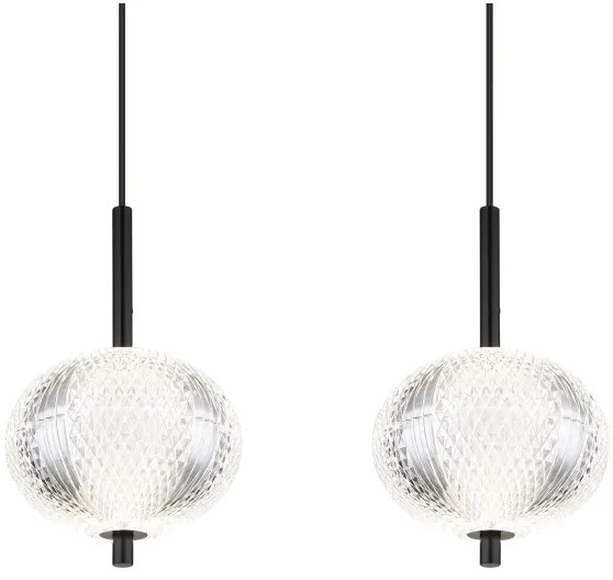 Globo 16042-4H - LED Luster na lanku AIDA 4xLED/5,75W/230V 3000K/4500K/6500K