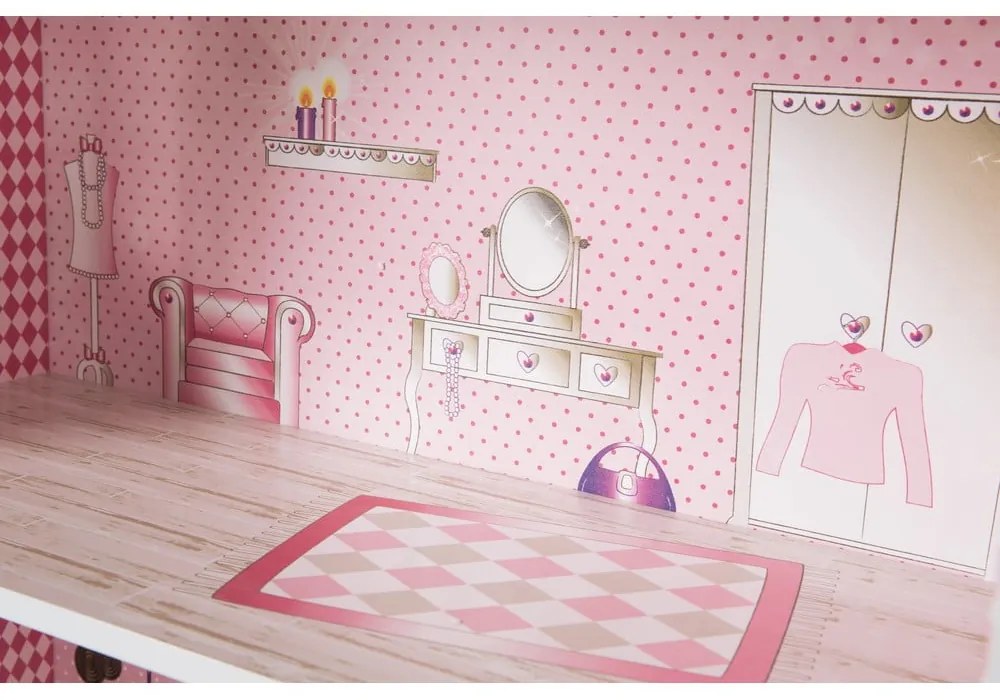 Detská knižnica a dom pre bábiky v jednom Roba Kids Villa