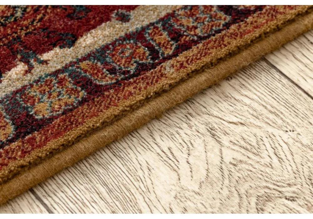 Vlnený kusový koberec Pamuka krémovo vínový 170x235cm