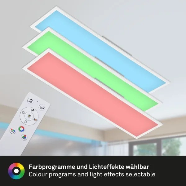 Brilo - LED RGBW Stmievateľné stropné svietidlo SLIM LED/40W/230V + DO