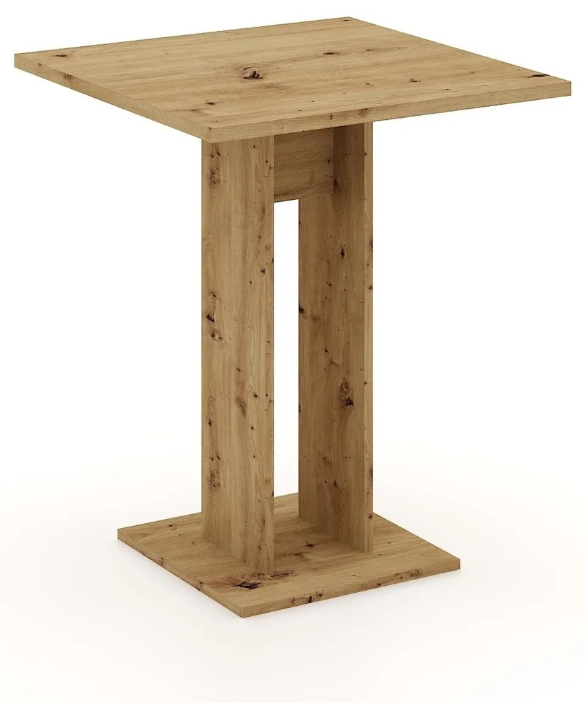 Jedálenský stôl Evert 67,5 cm dub remeselný