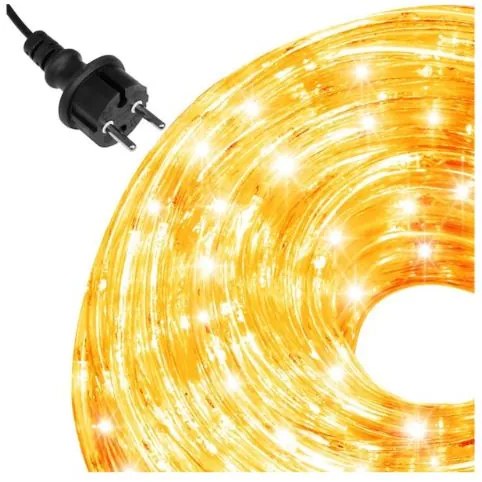 Bestent Svetelná reťaz - svetelný had 10m 240 LED 8 programov Teplá biela
