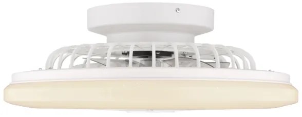 Globo 03628 - LED Stmievateľné stropné svietidlo s ventilátorom LED/30W/230V + DO