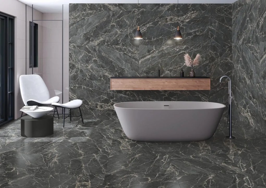 Dlažba Majestic Dark Silky 60x120