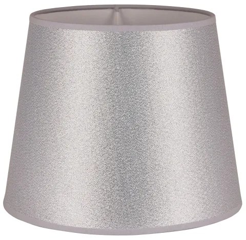 Duolla - Tienidlo k stolnej lampe CLASSIC M E27 pr. 24 cm strieborná