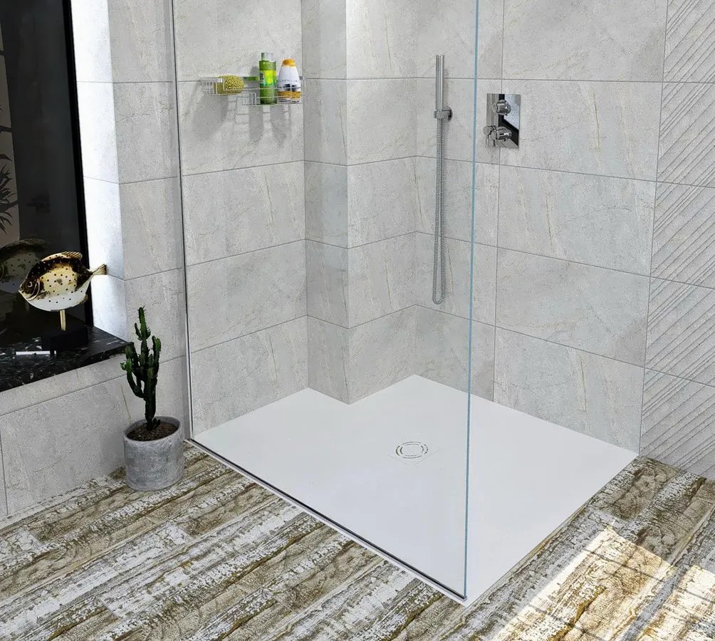 Polysan, FLEXIA sprchová vanička z liateho mramoru s možnosťou úpravy rozmeru 130x80x3cm, 72899