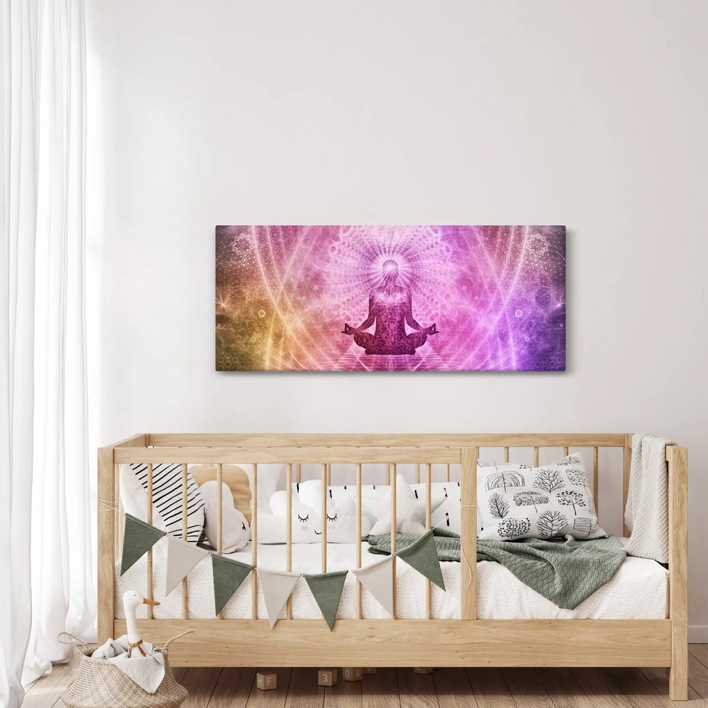 Obraz meditácie (120x50 cm)