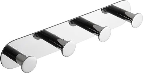 Bemeta Design EASY: Vešiak, so 4 háčikmi, lesk - 163106391