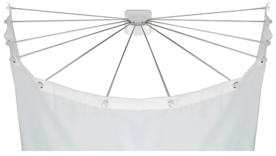 Kruhový držiak na sprchový záves Wenko Shower Umbrella