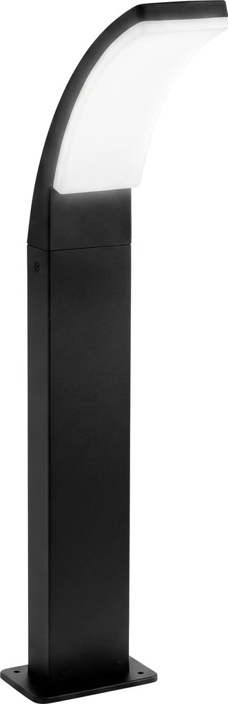 Toolight Toolight,, JNH033-G, záhradný LED stĺpik, v. 60 cm, 12 W, 4500 K, IP44, čierna matná, OSW-56227