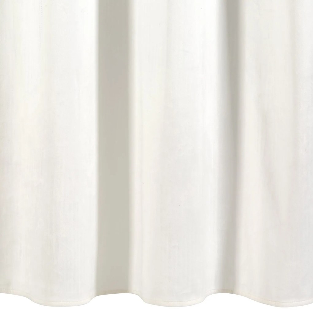 ZATEMŇOVACÍ ZÁVES NA KRÚŽKOCH AURA 140X250 CM BIELA