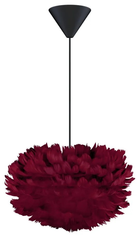 Vínovočervené tienidlo ø 35 cm Eos mini – UMAGE