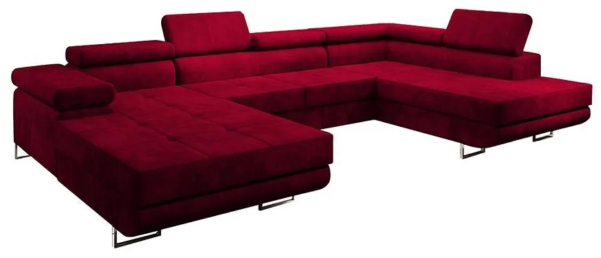 Rohová sedacia súprava Lotus U pravá Kronos 02