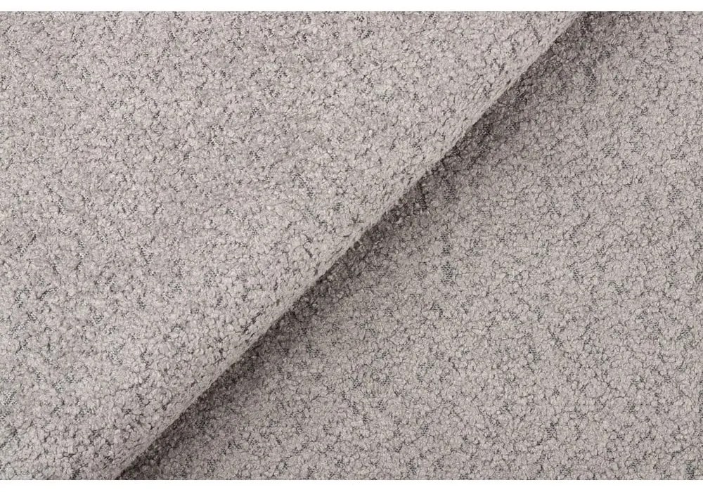 Sivá čalúnená dvojlôžková posteľ s roštom 140x200 cm Tina - Ropez