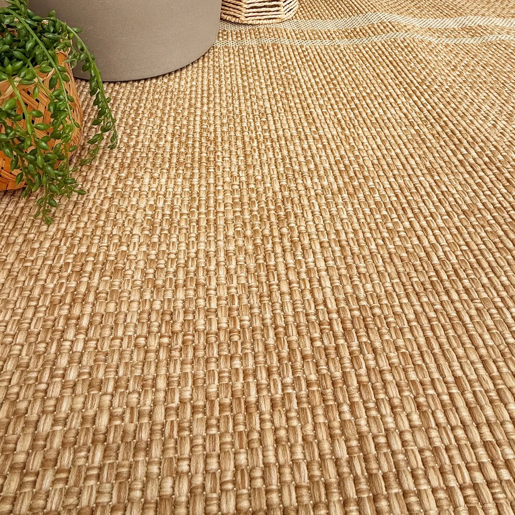 Balta, Kusový koberec Jack 28805-050 - na von aj na doma, 160x230, béžová, chodba / predsieň