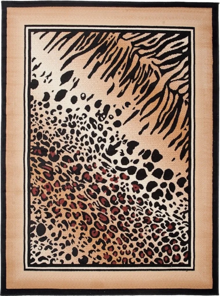TA Koberec J317A ČIERNY ATLAS PP Rozmer: 60x100 cm
