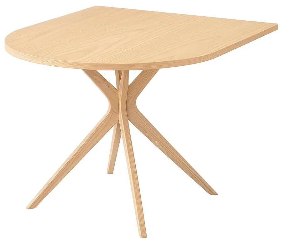 Jedálenský stôl z jaseňového dreva 90x90 cm Jubi – Ragaba