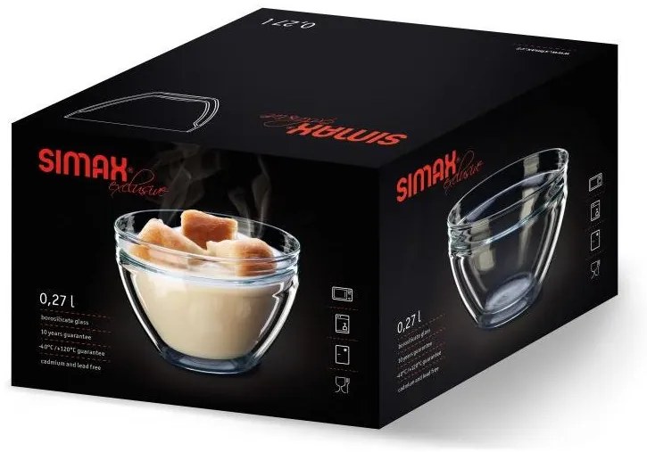 MISKA SIMAX S DVOJITOU STENOU 270 ML