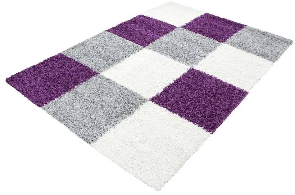 Fialovo-sivý koberec 160x230 cm Life – Ayyildiz Carpets