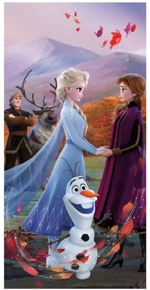 Jerry Fabrics Detská osuška s potlačou - Jurský svet Volcano | 70 x 140 cm