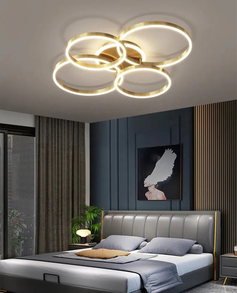 Stropné LED svietidlo APP1057-C zlaté
