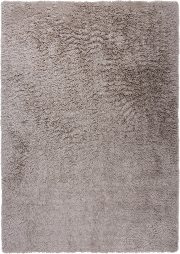Flair Rugs, Kusový koberec Alpine Faux Fur Soft Grey, 160x230, šedá, obývacia izba