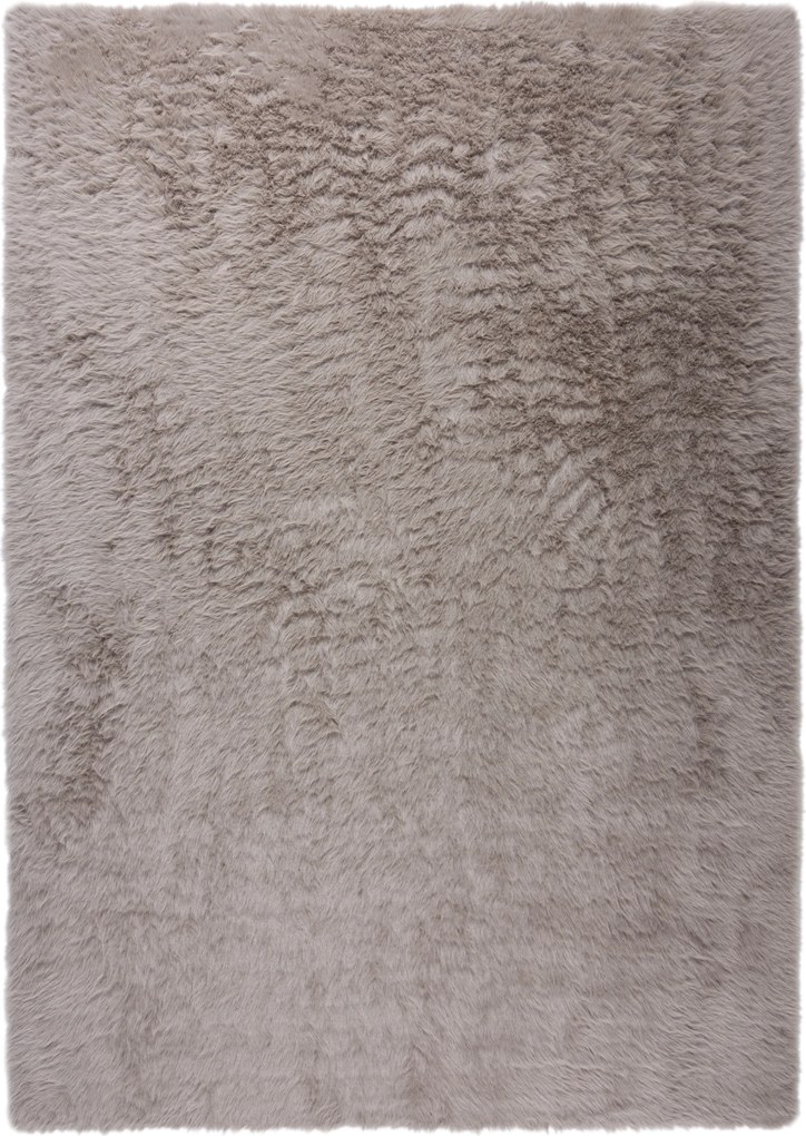 Kusový koberec Alpine Faux Fur Soft Grey, 180x290, šedá, obývacia izba, Flair Rugs