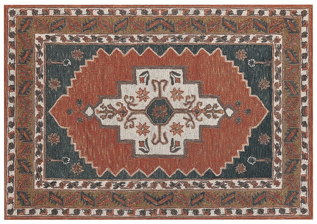Vlnený koberec 160 x 230 cm viacfarebný GELINKAYA Beliani